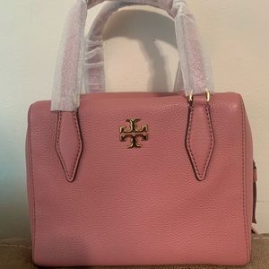 Tory burch Kira pebbled small satchel